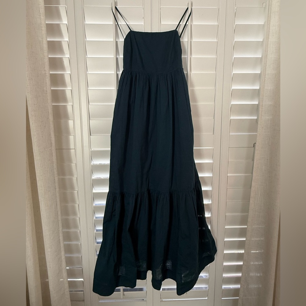 Abercrombie & Fitch Dark Teal Maxi Dress - Picture 2 of 4